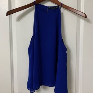 Electric Blue Swing  Zara Tank